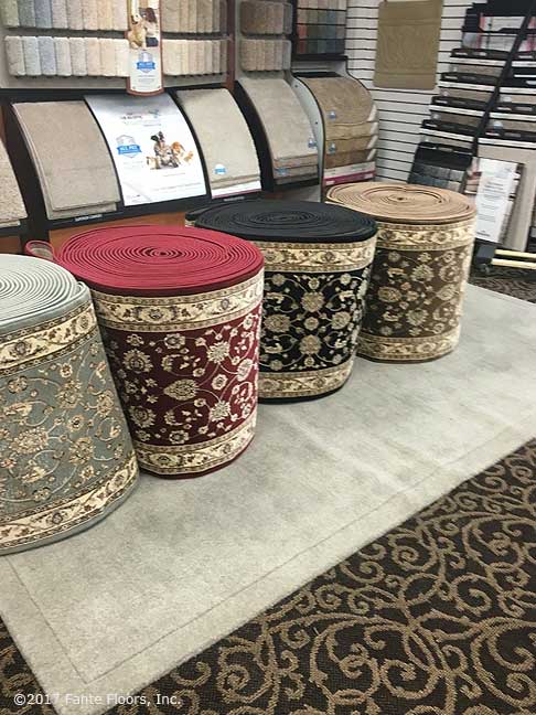 Oriental Runners Rolled Up